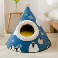 Dog Nest Warm Dog Bed Four Seasons Universal House Type Triangle Tent Closed Cat Nest Dog House Cat Mat Dog Mattress Cat Bed